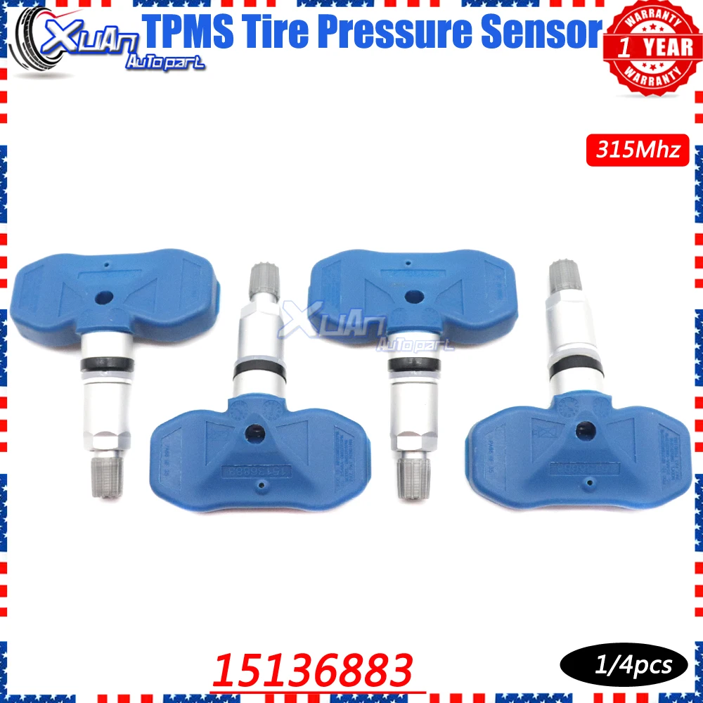 

Датчик давления в шинах Xuan TPMS 15136883, 1998-2005, 315 МГц