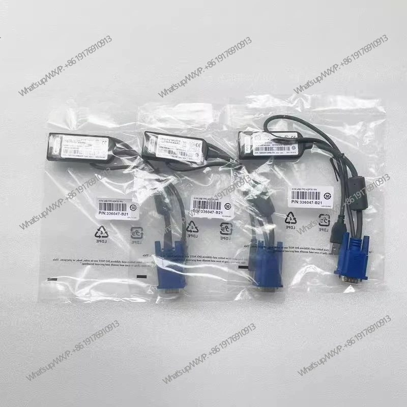 Фото 336047-B21 USB KVM-кабель 396633-001 USB KVM-адаптер №1