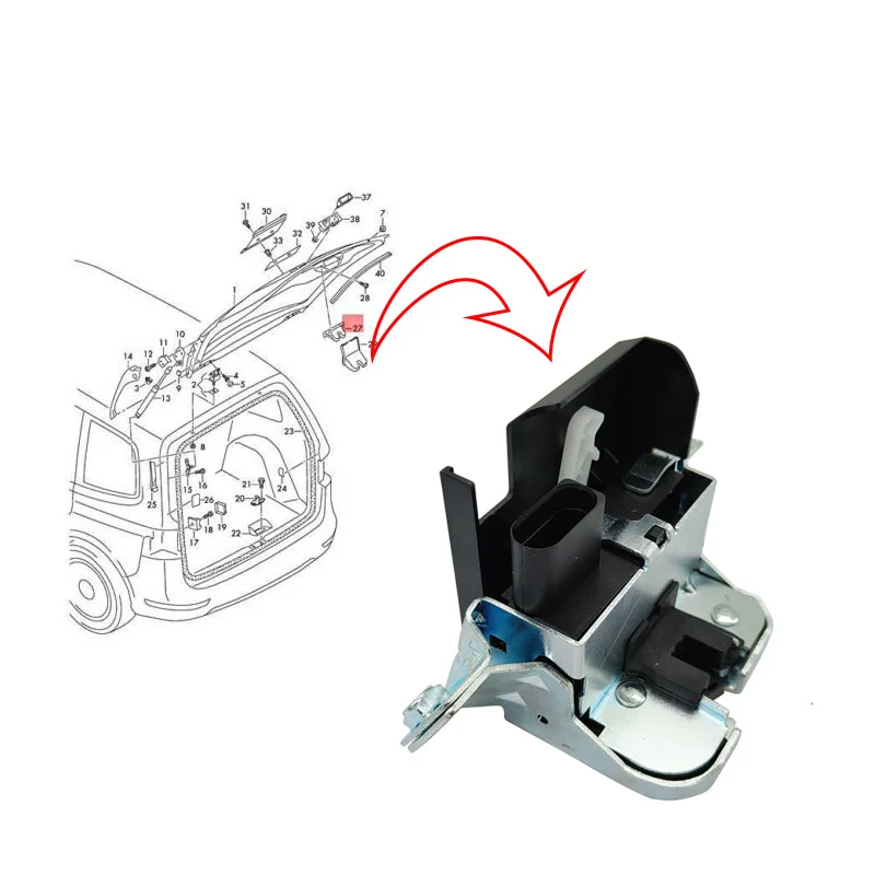 Гидравлический Привод Двери Багажника Туарег Купить