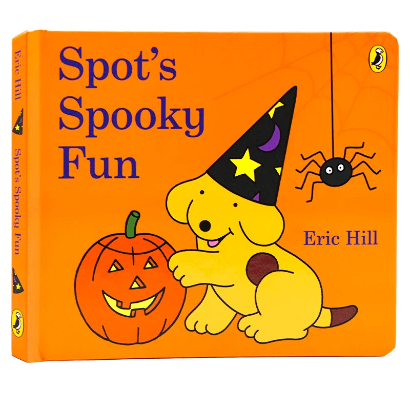 

Обучающие книжки Milumilu Spot's Spooky Fun, Эрик Хилл, оригинальные английские