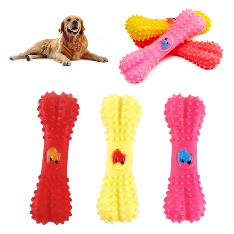

Hot Sale Pet Dog Chew Toys Rubber Bone Toys Aggressive Chews Dog Toothbrush Doggy Puppy Care For Dog Pet Accessories