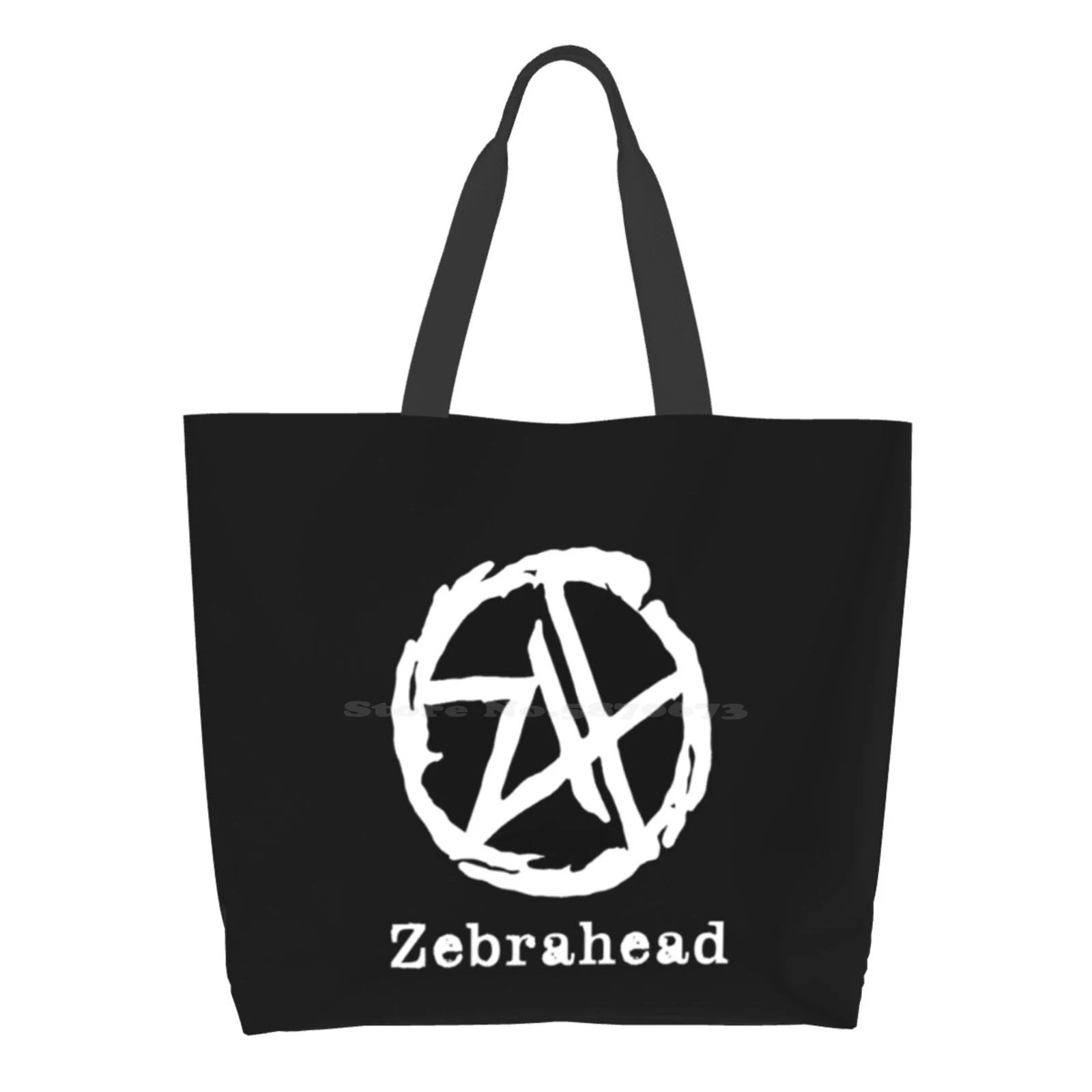 

Zebrahead - Classic Punk Band Large Size Reusable Foldable Shopping Bag Zebrahead Strung Out Afi I Band Music Punk Blink 182