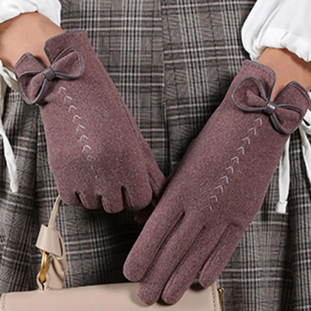 

1 Pair Touch Screen Gloves Useful Long Lasting Friendly to Skin for Hiking Winter Gloves Touch Screen Gloves