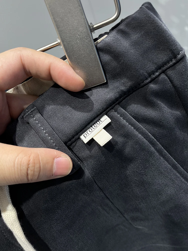 Осенне-зимняя медная амиачная проволока! Мужские повседневные брюки Прямые