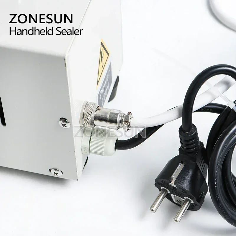 Фото Ручной термозапайщик ZONESUN 400 мм для алюминиевой фольги и пластиковых вакуумных пакетов для пищевой упаковки №1
