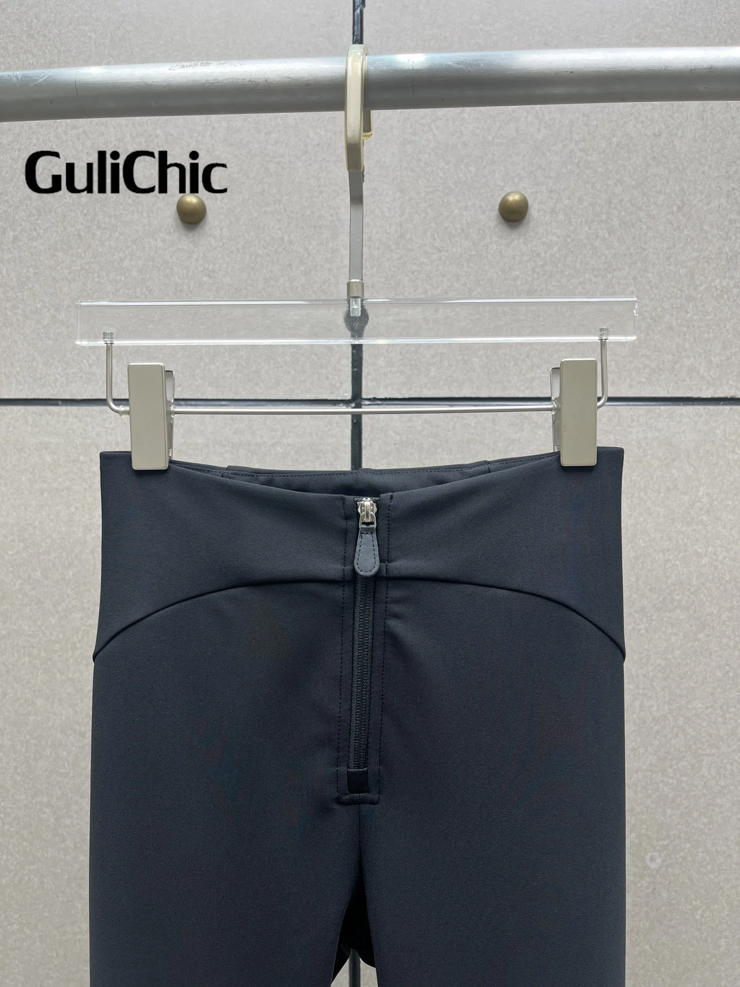 8 22 GuliChic Женская липа универсальная модная надпись стрейч тонкая фотография