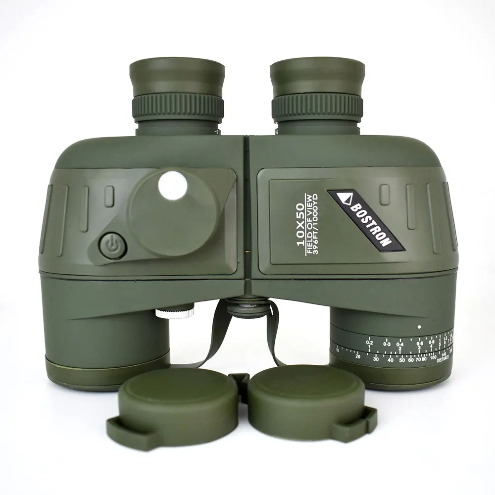 

10X50 Optics Military Binocular Telescope Waterproof Shockproof Spotting Scope with Compass for Camping Travel Hunting Boshiren