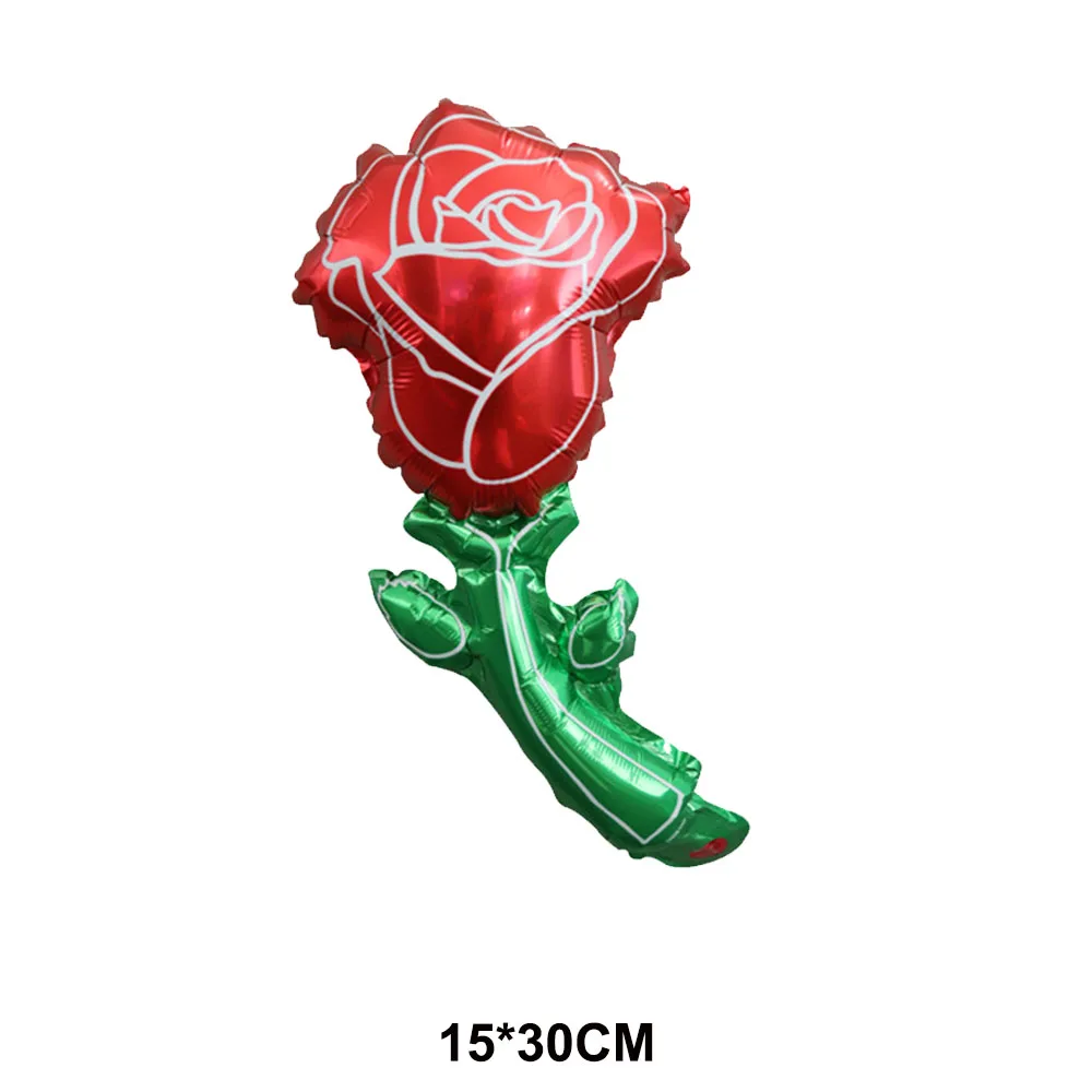 10/20/30/50 шт. мини-воздушный шар с розой розовый красный для девочек дня рождения