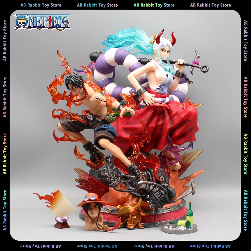 

30,5 см цельная фигурка Portgas · D · Ace Аниме фигурки Ямато, модель куклы, коллекционное настольное украшение, игрушка в подарок