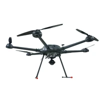 foxtech rhea160 battery powered hexacopter long flight time uav drone for inspection and surveillance