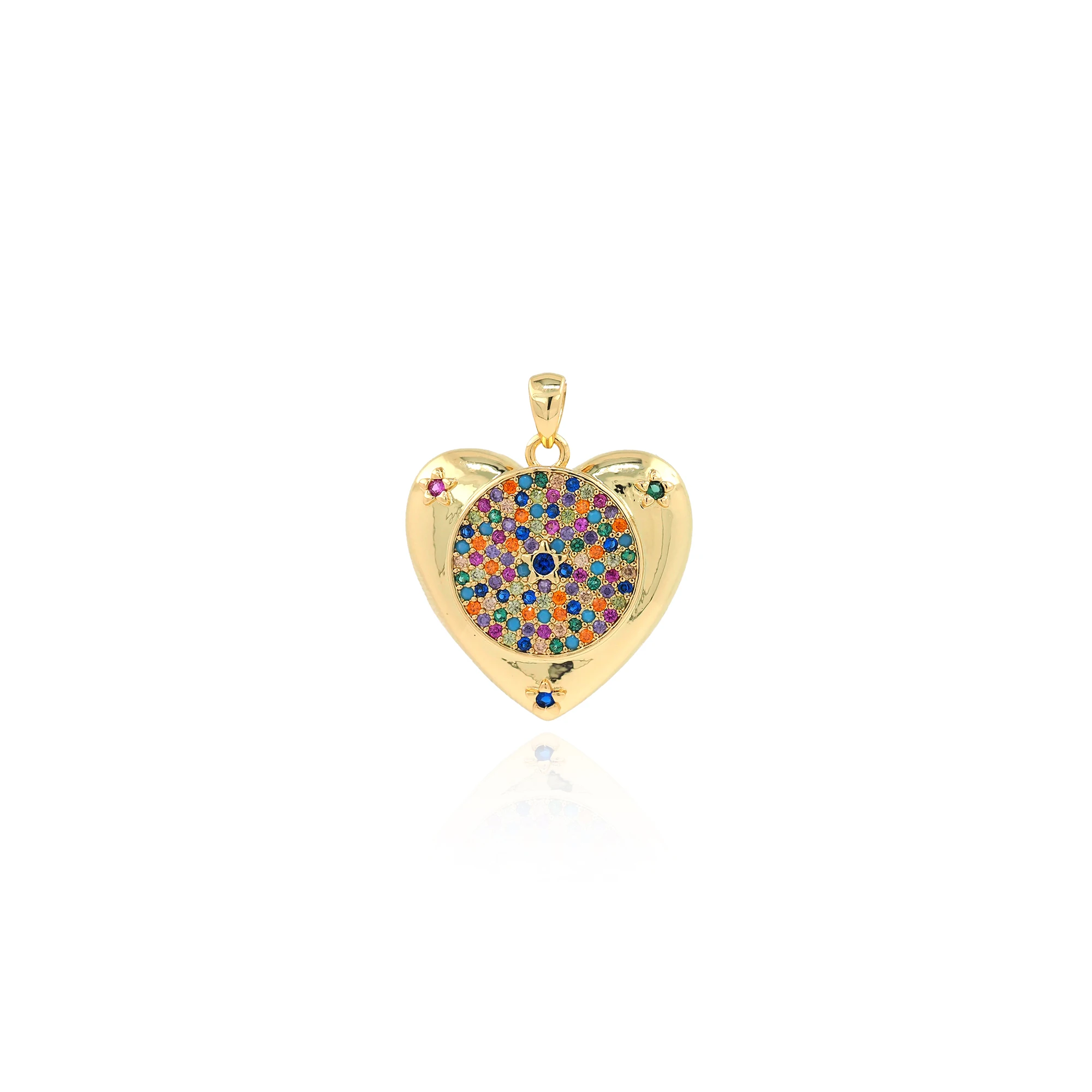 

Модный кулон в форме сердца, милый кубический цирконий, высококачественное Очаровательное украшение в подарок для браслета, ожерелья, товары для изготовления ювелирных изделий
