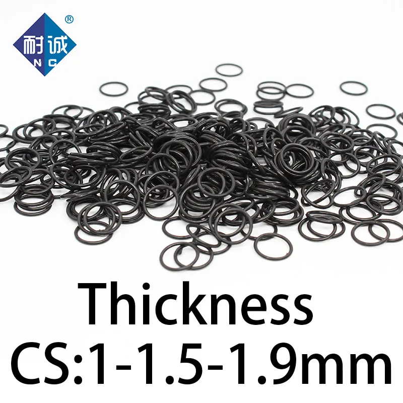 

Резиновые уплотнительные кольца NC 1/1,5/1,9 мм
