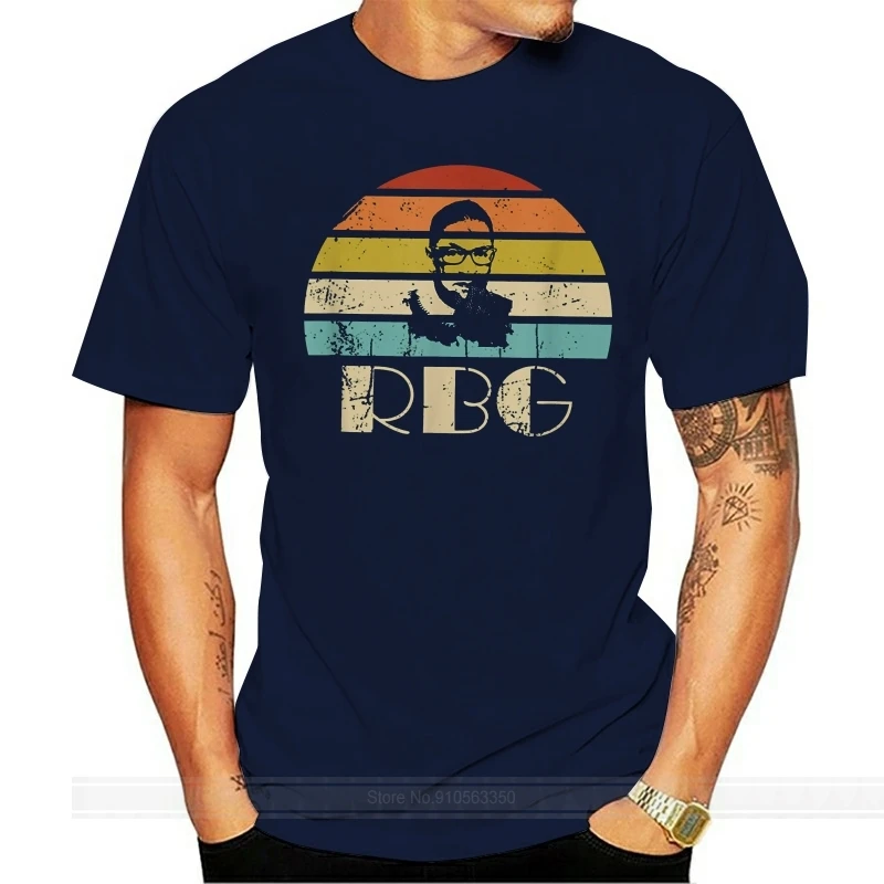 

Рубашка Рут Бадер гинберг Rbg, черная футболка, размер M 6 Xl, модная мужская хлопковая брендовая футболка