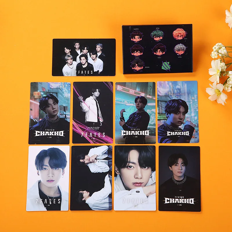 

K-POP Bangtan Boys NEW Album Card Poster V RM SUGA JIMIN JIN 7FATES CHAKHO Lomo Cards Self Made Photocard Fan Gift Collection