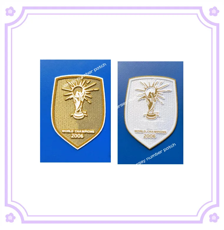 

Badge des Champions du monde 2006, Patch de football