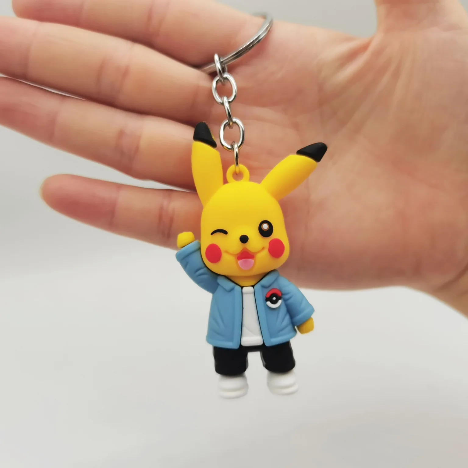 Новый мультяшный сказочный детский брелок из ПВХ сумка кулон пикап маленький