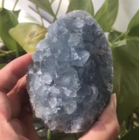 200 2500g natural madagascar celestite druzy cluster sky blue geode mineral crystal raw cluster specimen home decor