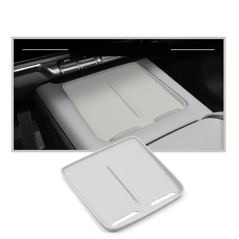 

Для Zeekr 7X 2024 2025 автомобильный Стайлинг с центральным управлением, беспроводная зарядка, силиконовый коврик, центральное хранилище, пылезащитный коврик, аксессуары