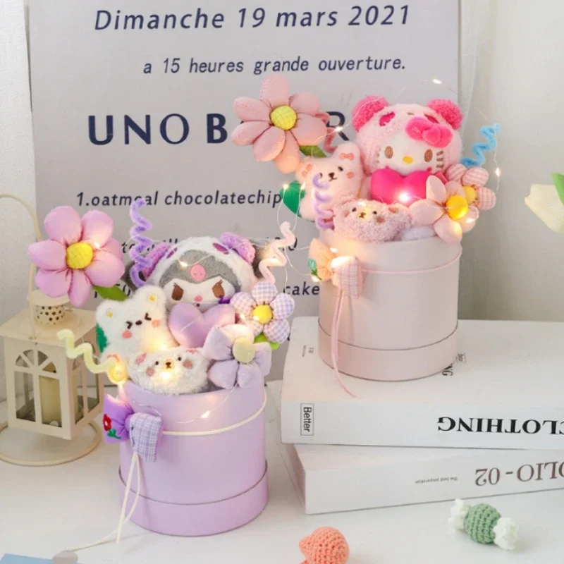 

Sanrio Kuromi Cinnamoroll MyMelody Pompompurin Hello Kitty Kawaii мультяшный стиль аниме милая девушка подарок на день Святого Валентина