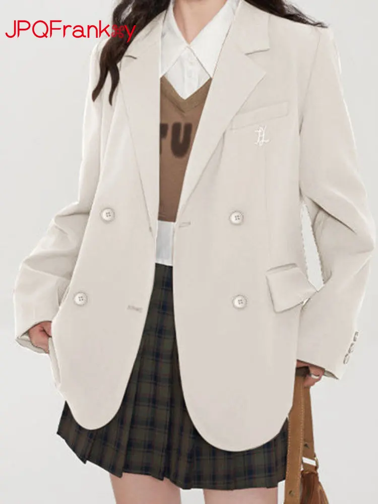 Advanced Temperament 2023 New Spring and Autumn Women's Suit Coat Loose Top Casual Women's Suit Trend Women Clothing Blazer