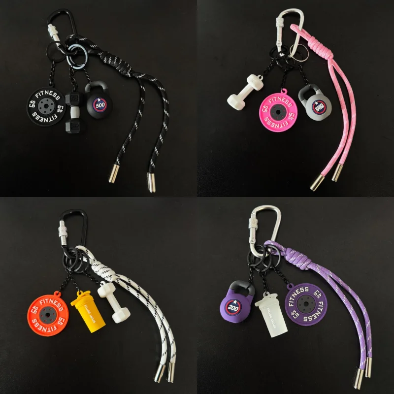 Новый модный брелок для ключей с подвеской в виде сумки милый розовый спортивной