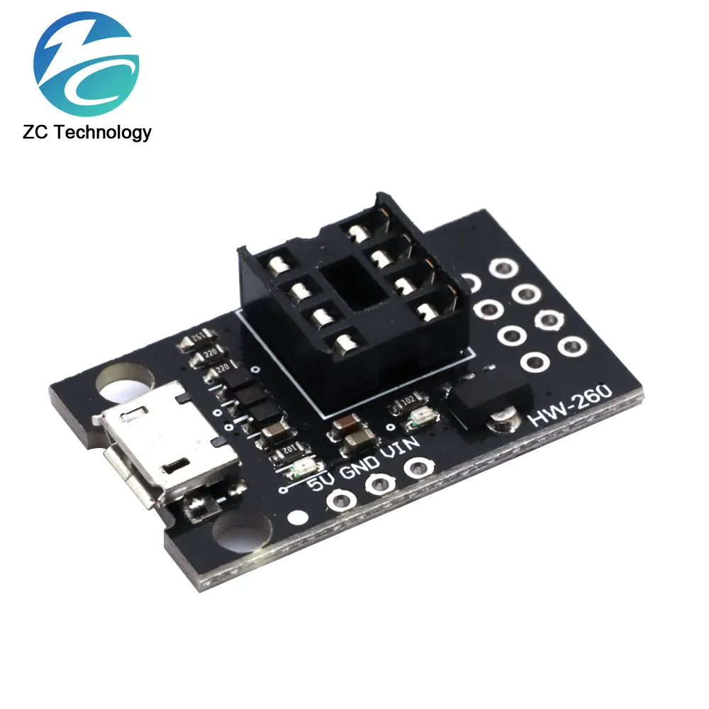 Плата программируемая ATtiny13A / ATtiny25 ATtiny45 ATtiny85 |