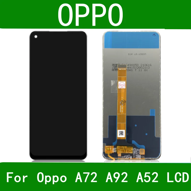 

Original for Oppo A72 A92 LCD Display Replacement+Touch Screen Digitizer,For Oppo A52 CPH2059 CPH2067 CPH2069 Display
