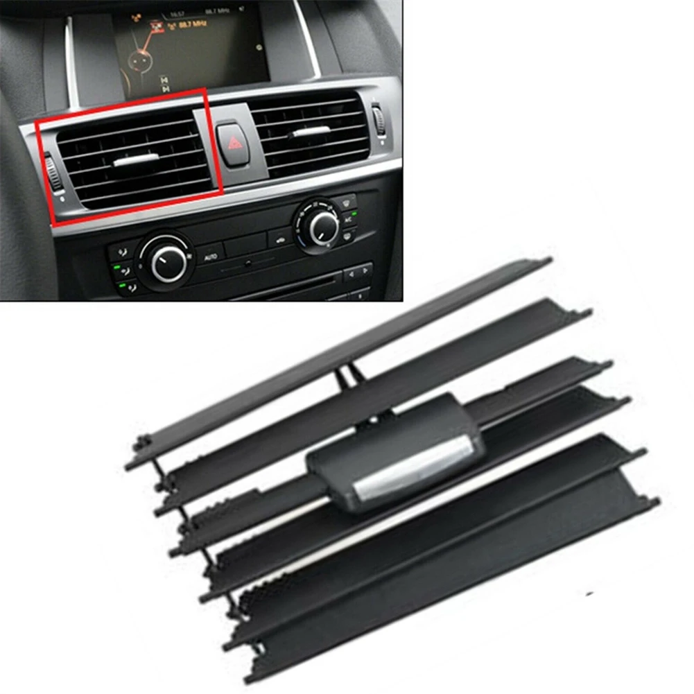 

For X3 Grille Cover Protection Cap ABS Air Vent Outlet Left Grille Black