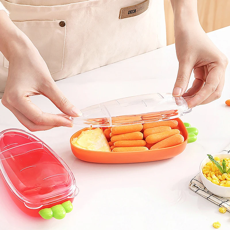 Разделенная тарелка для еды поднос овощей Сервировочные лотки и тарелки