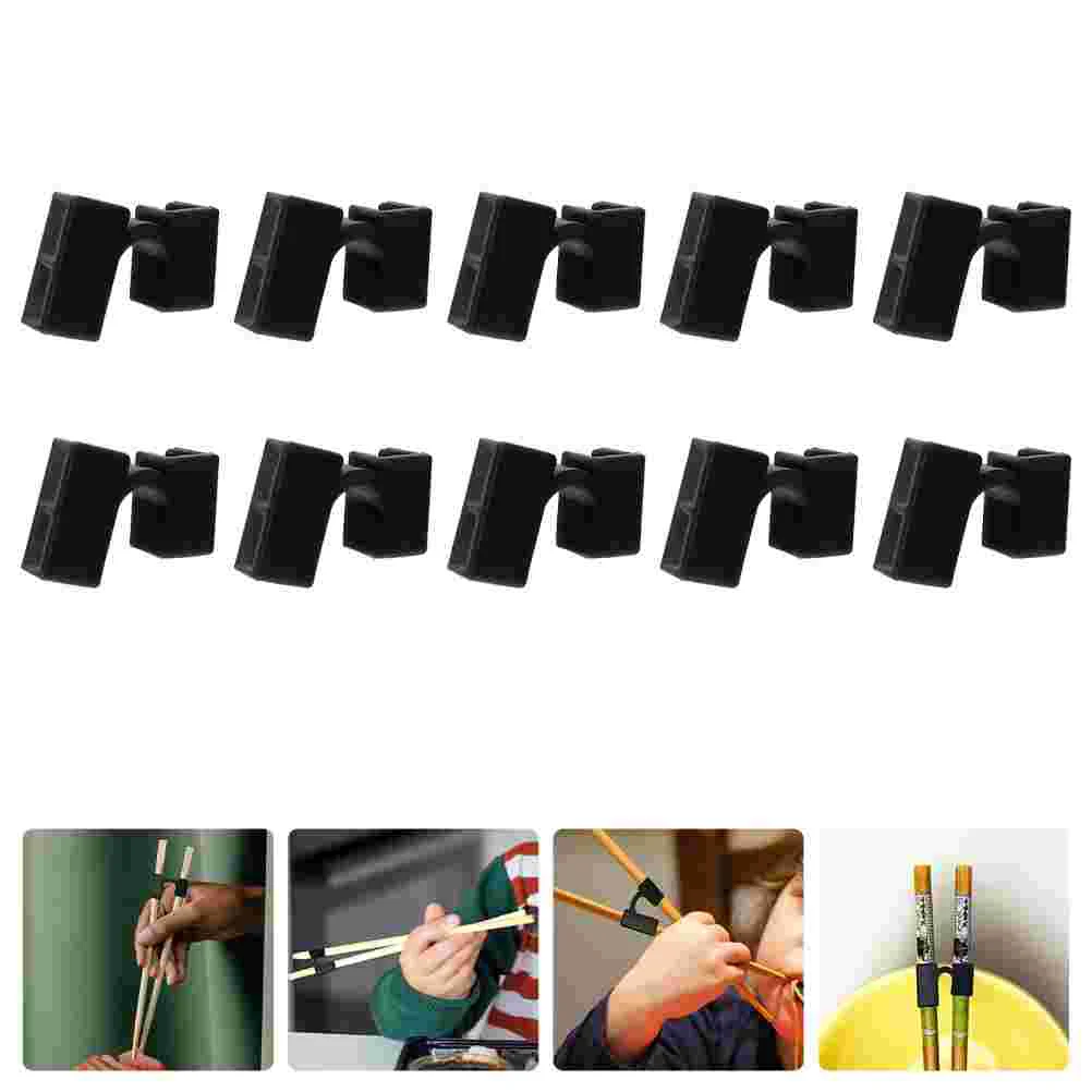 Палочки для еды обучающий коннектор палочки вспомогательные петли зажимы помощь