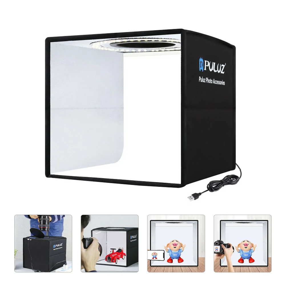 

1 Set Folding Portable Lightweight Photo Studio Box Photography Studio for Jewelry Toys