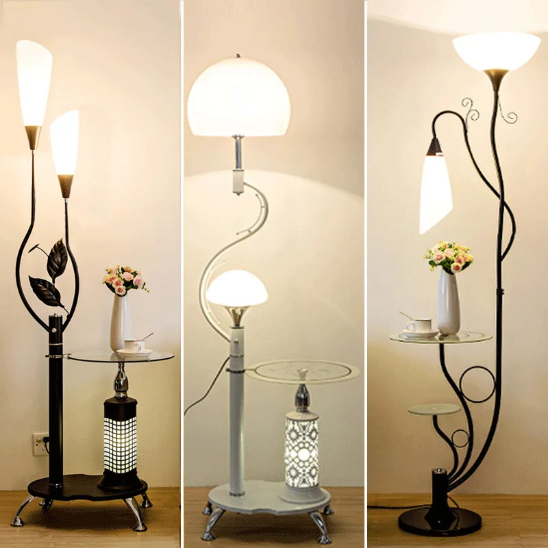 

Nordic Desk Floor Lamp Modern Bedroom Floor Light Living Room Standing Lamp Study LED Stand Light Home Decoration