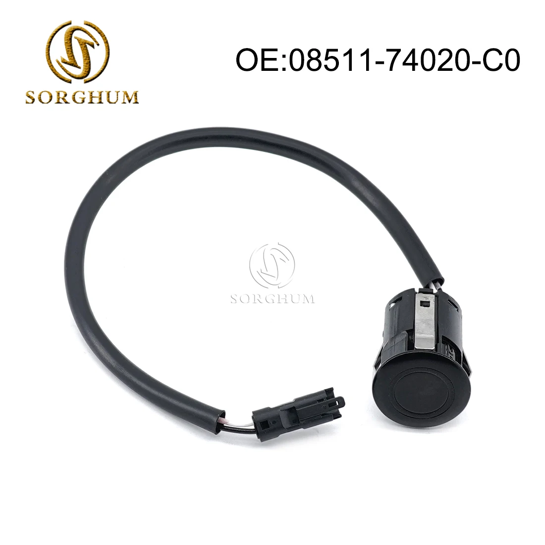

Новый черный датчик парковки Sorghum PDC 08511-74020-C0 для Toyota Lexus ES300, обратный вспомогательный бампер 0851174020C0 08511-74020