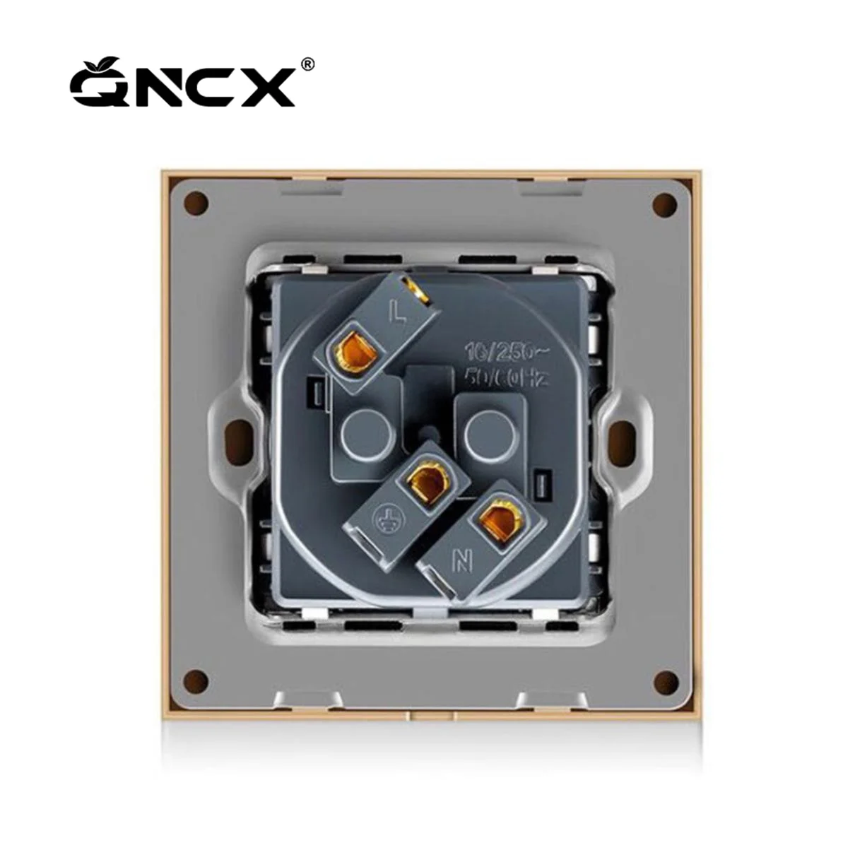 QNCX французская стандартная вилка настенная розетка из закаленного стекла с