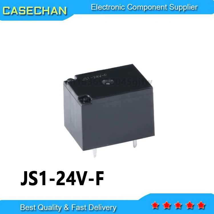 10 шт./лот новое и оригинальное реле JS1-5V JS1-12V-F JS1-24V-F 5 контактов 10A T73 DC24V DC12V DC5V