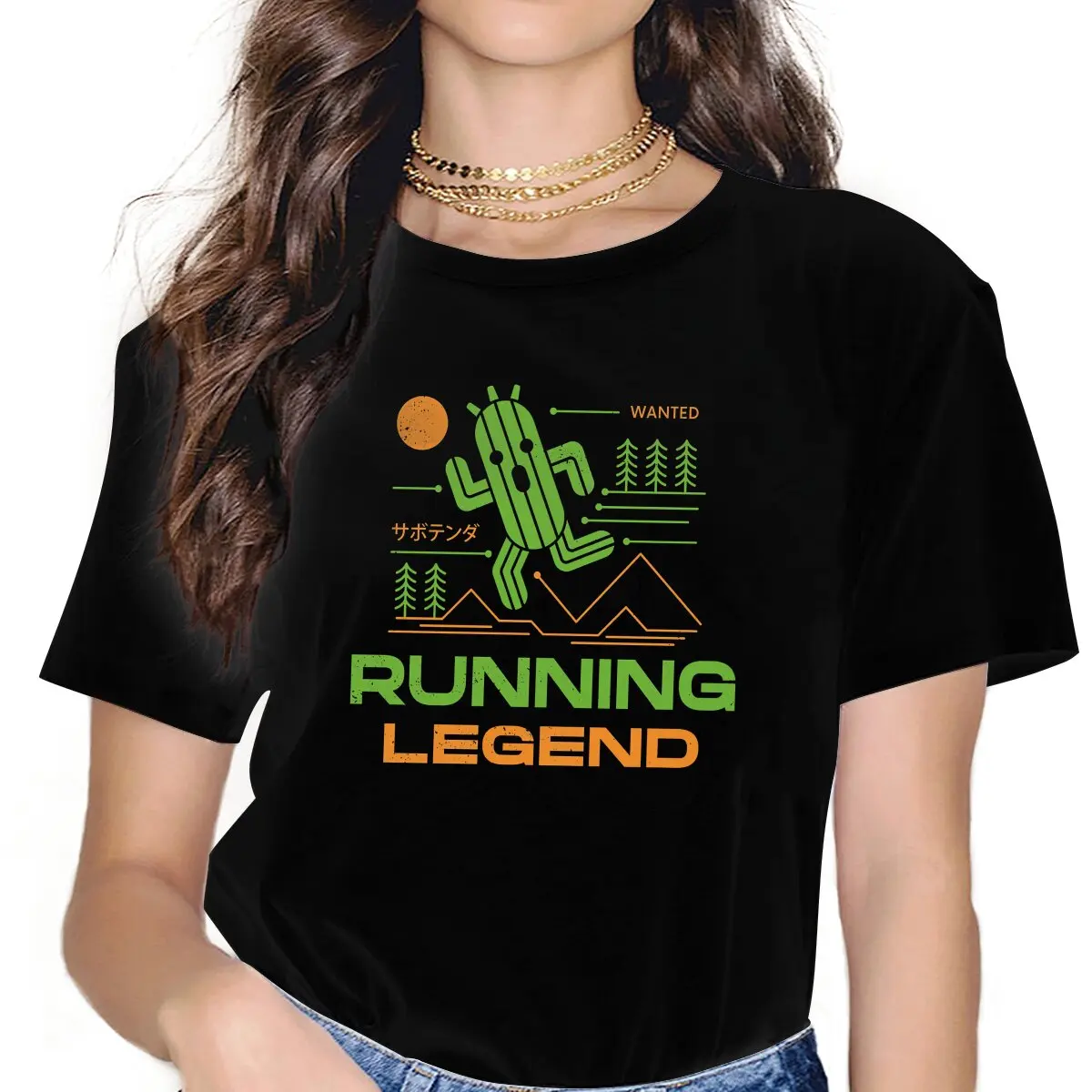 

Final Fantasy Game The Running Legend T Shirt Fashion Women's Tees Summer Harajuku Crewneck Polyester TShirt