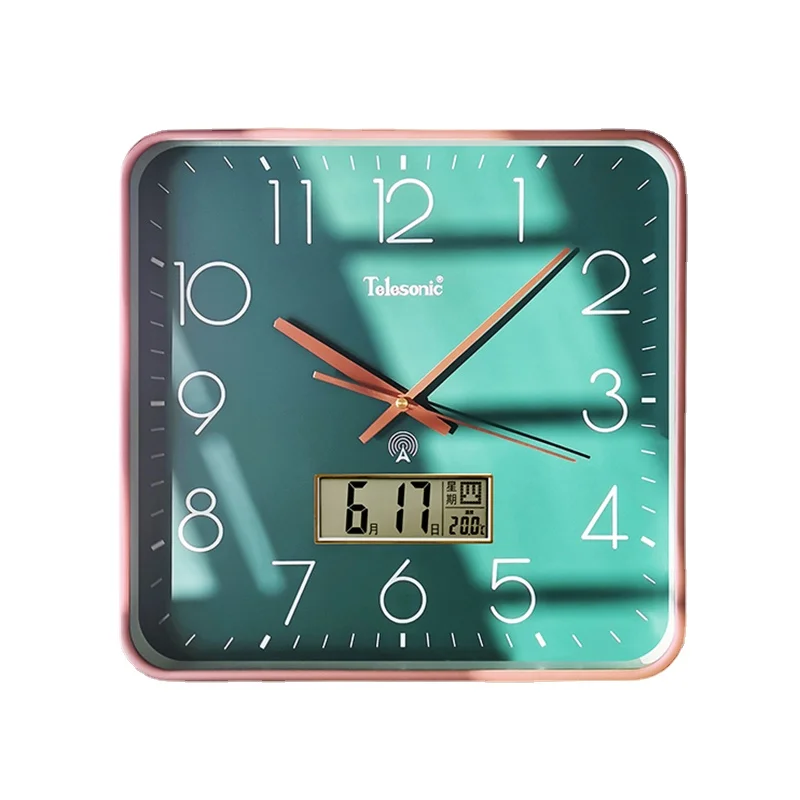 

Led Digital Wall Clock Modern Design Luxury Modern Silent Clock Mechanism Living Room Reloj Pared Home Decorating Items