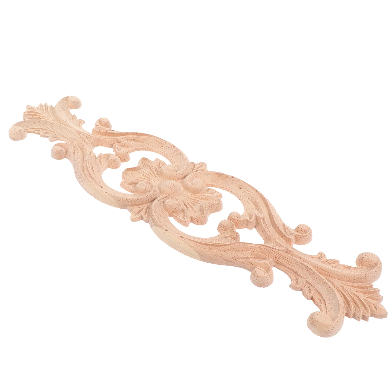 

Applique Wood Onlay Corner Carved Appliques Furniture Decal Flower Wooden Unpainted Decorative Onlays Craft Decor Door Frame