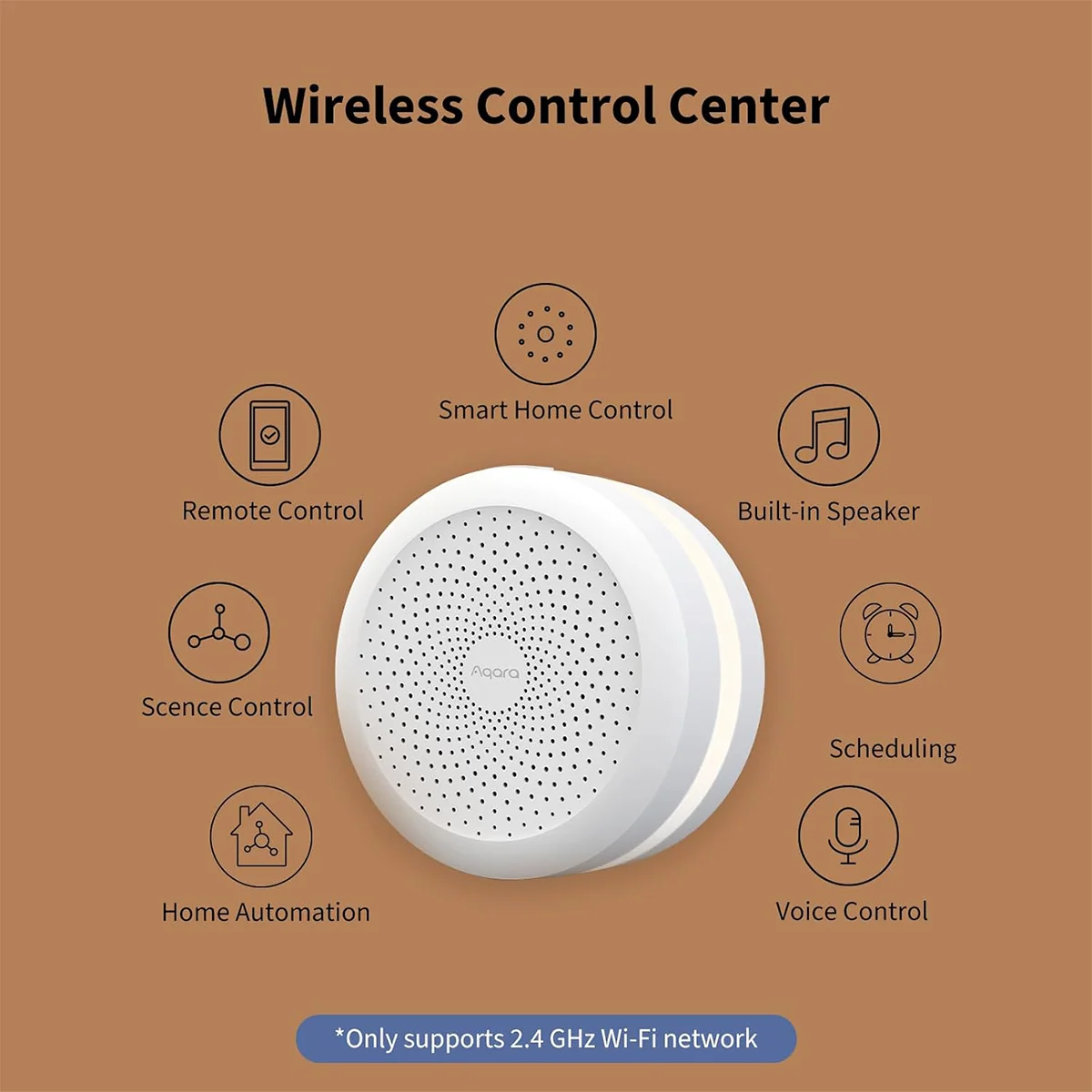 Фото Aqara Hub M1S Zigbee Connect Smart Home Bridge для системы сигнализации, дистанционное управление монитором, домашняя автоматизация для Apple Homekit Xiaomi №3