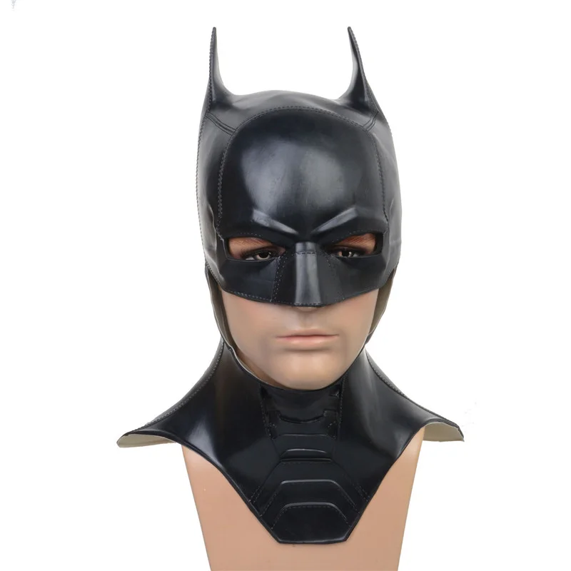 

2022 Cosplay Mask Bruce Wayne Superhero Bat Masks Latex Costume Man and Women Dressed Halloween Party Prop