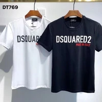 summer dsquared2 cotton o neck short sleeved t shirt casual mens shirt dt769