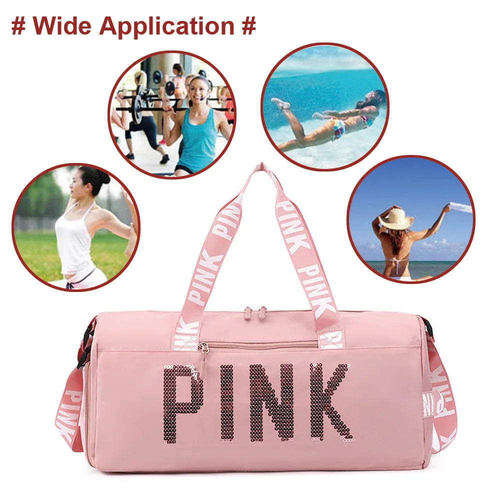 Новая дорожная сумка из ткани Оксфорд женские тренировочные сумки для фитнеса