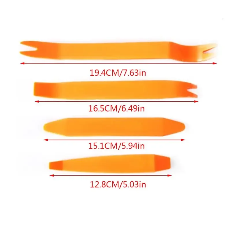4 шт. инструмент для удаления пластиковой обшивки оригинальные монтажные