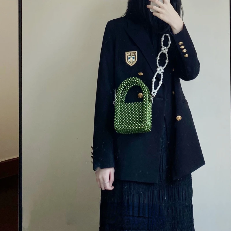 

Handbags Women Bags Designer Messenger Bucket Beaded Shoulder Hobos Crossbody Purses Tote Party Clutch 2023 Summer