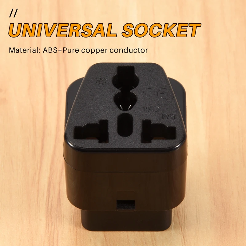 Специальная вилка PDU для преобразования ИБП C13 в универсальную розетку сервера