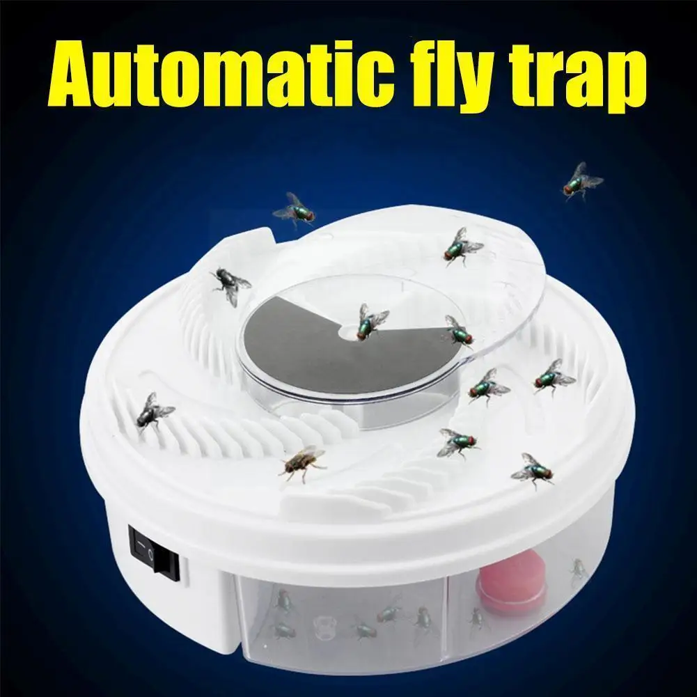 

Household Electric Flies Catching Housefly Mute Rotating Mosquito Automatic Killer Usb Fly Trap Flycatcher Q4t7