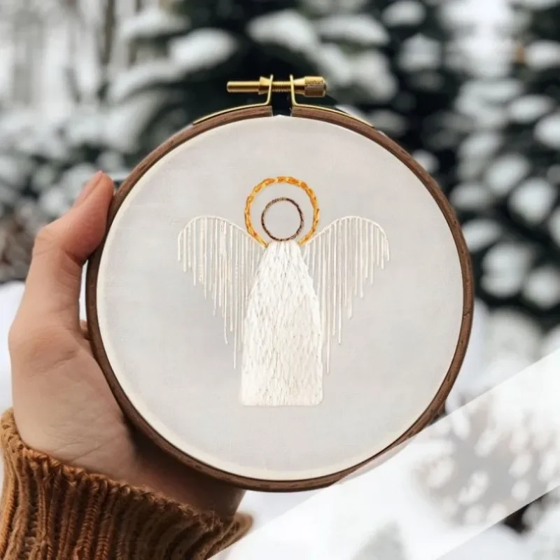 Набор для вышивания сцены Рождества-набор из 4 материалов сделай сам Религиозная