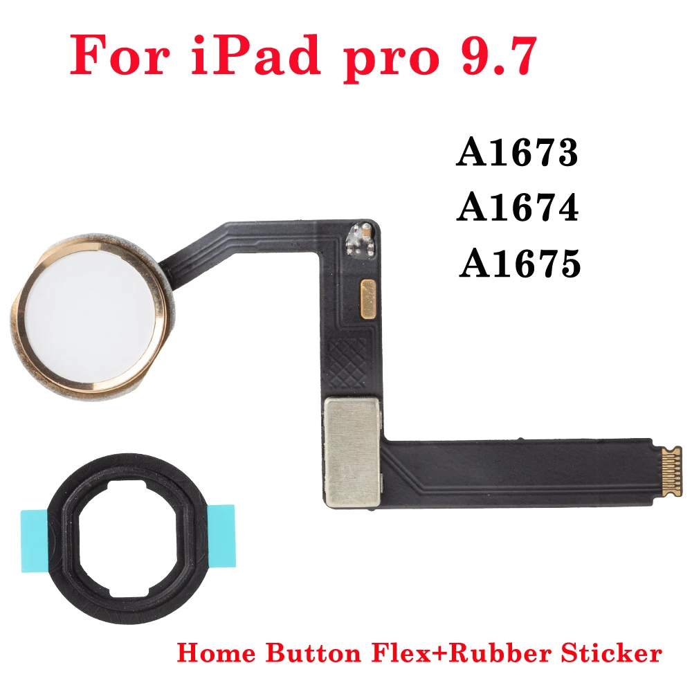 Кнопка домашнего меню для iPad Pro 9 7 A1673 A1674 A1675 шлейф в сборе 1 шт. | Мобильные телефоны
