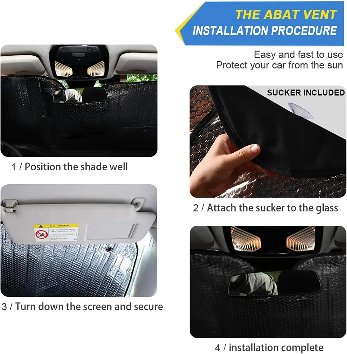 Рисунок 4 - Солнцезащитный козырек от сглаза для автомобиля