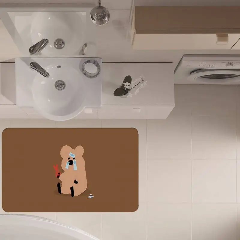 

Модный корейский декоративный коврик для душевой кабины